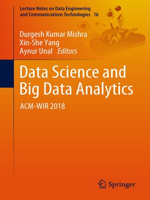 cover image of Data Science and Big Data Analytics